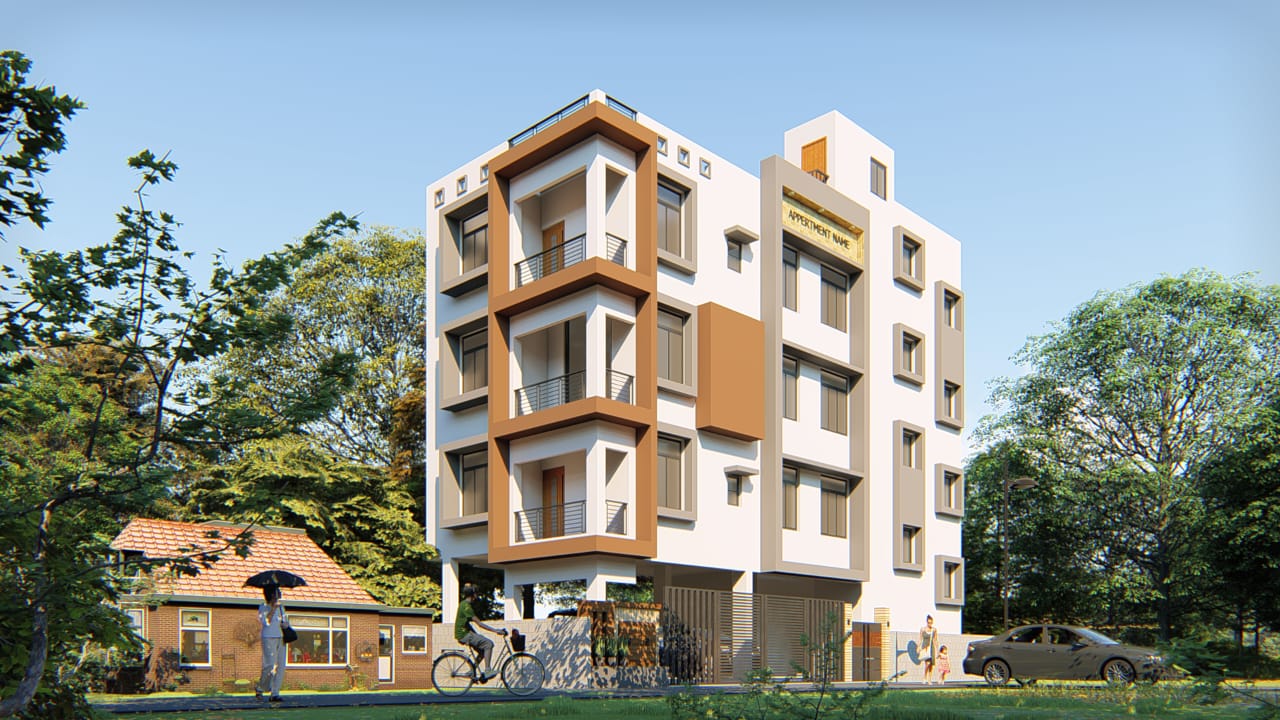New Alipore,S.N.Roy Road,512sqft,1BHK (PA228)