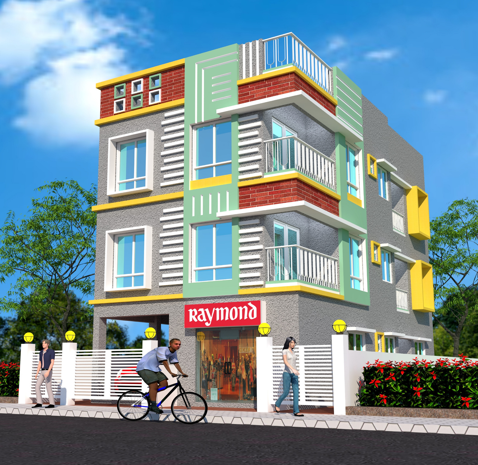 Behala Chowrasta West,Sanjib Pally,738sqft,2BHK (PA1)