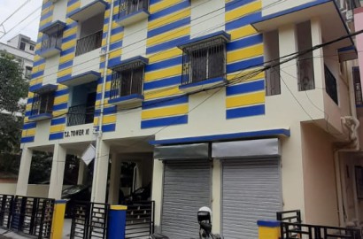 Behala Ramnarayan Pally,Malir Math,T.S.Tower Apartment,550sqft,1BHK (PA108)