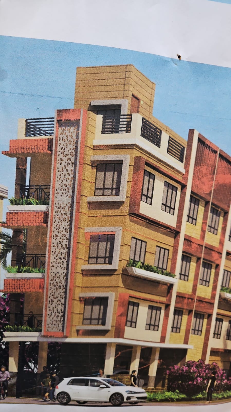 Behala Unique Park,450sqft,1BHK (PA496)