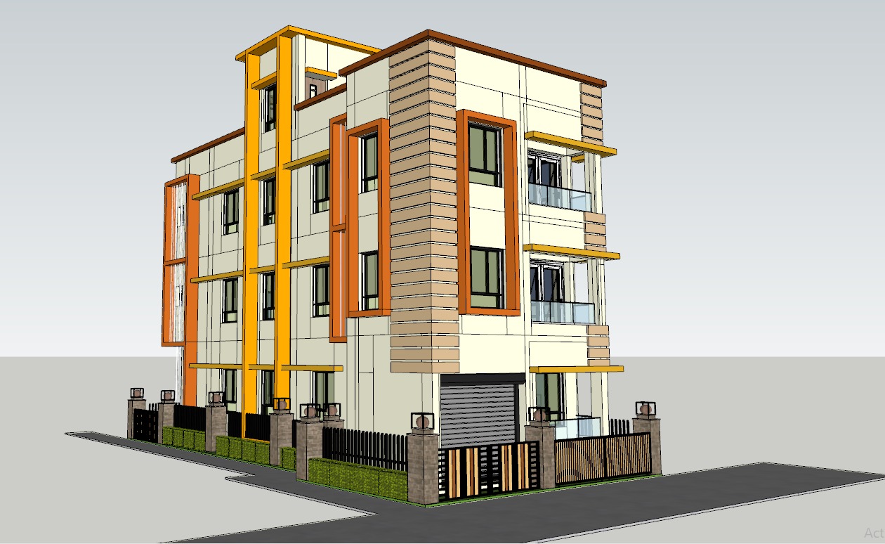 Behala East,Jagatpur Sisirbagan,2BHK (BA139)