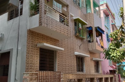 Behala Rabindranagar 4no,650sqft,2BHK (BA117)
