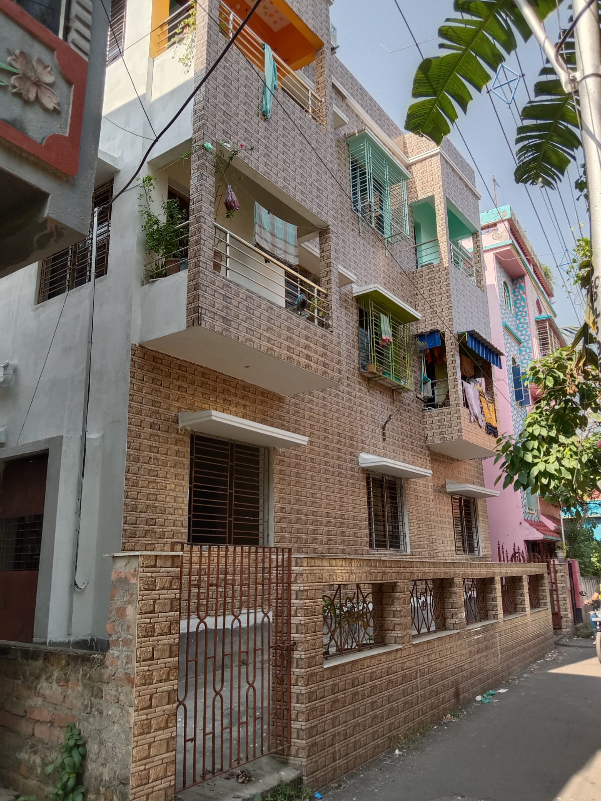 Behala Rabindranagar 4no,650sqft,2BHK (BA117)