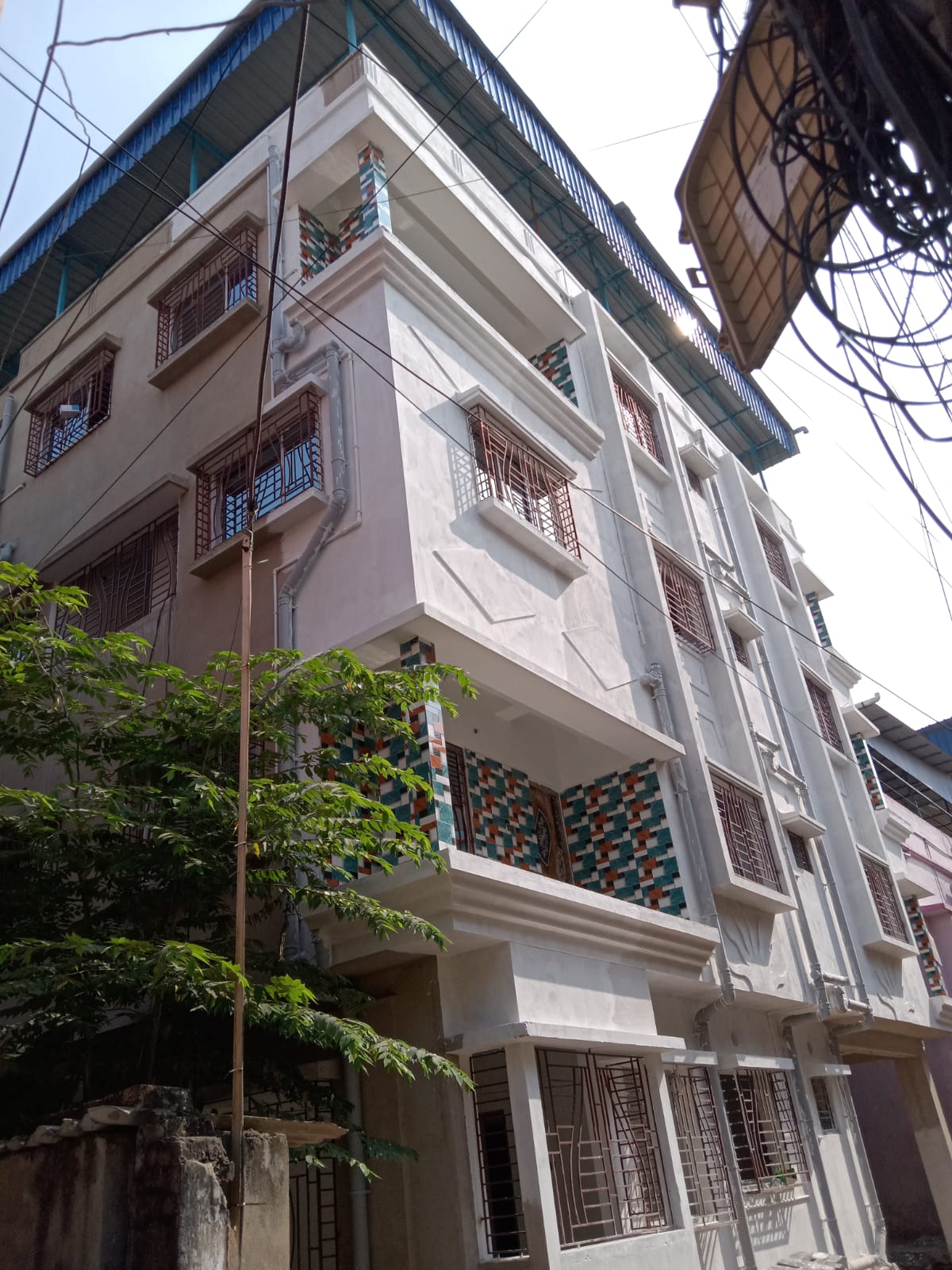 Behala 45pally,1040sqft,3BHK (BA117)