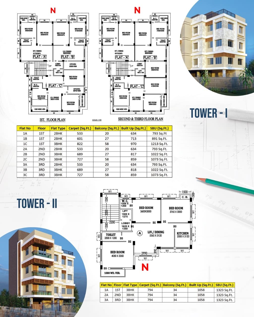 Behala Janakalyan,Nabalia Para,Hestia Apartment,2BHK 3BHK (PA304)