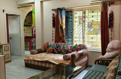 Garfa,Rajcon Enclave,1125sqft,3BHK Rent (OA485)
