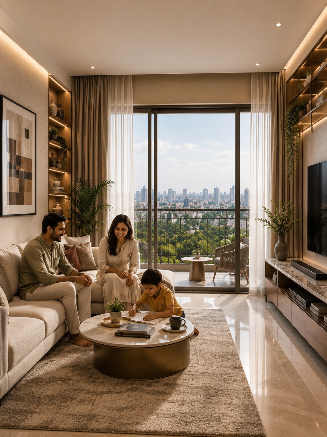 Behala Silpara,on D.H.Road,UST Skyview,2BHK 3BHK flat (PA304)