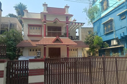 Behala B.G.Press,2storey House (BA149)