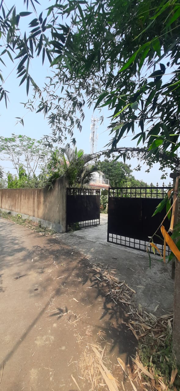 Falta,Mala Radhapur,50katha Land with 2Storey Bagan Bari (OA376)