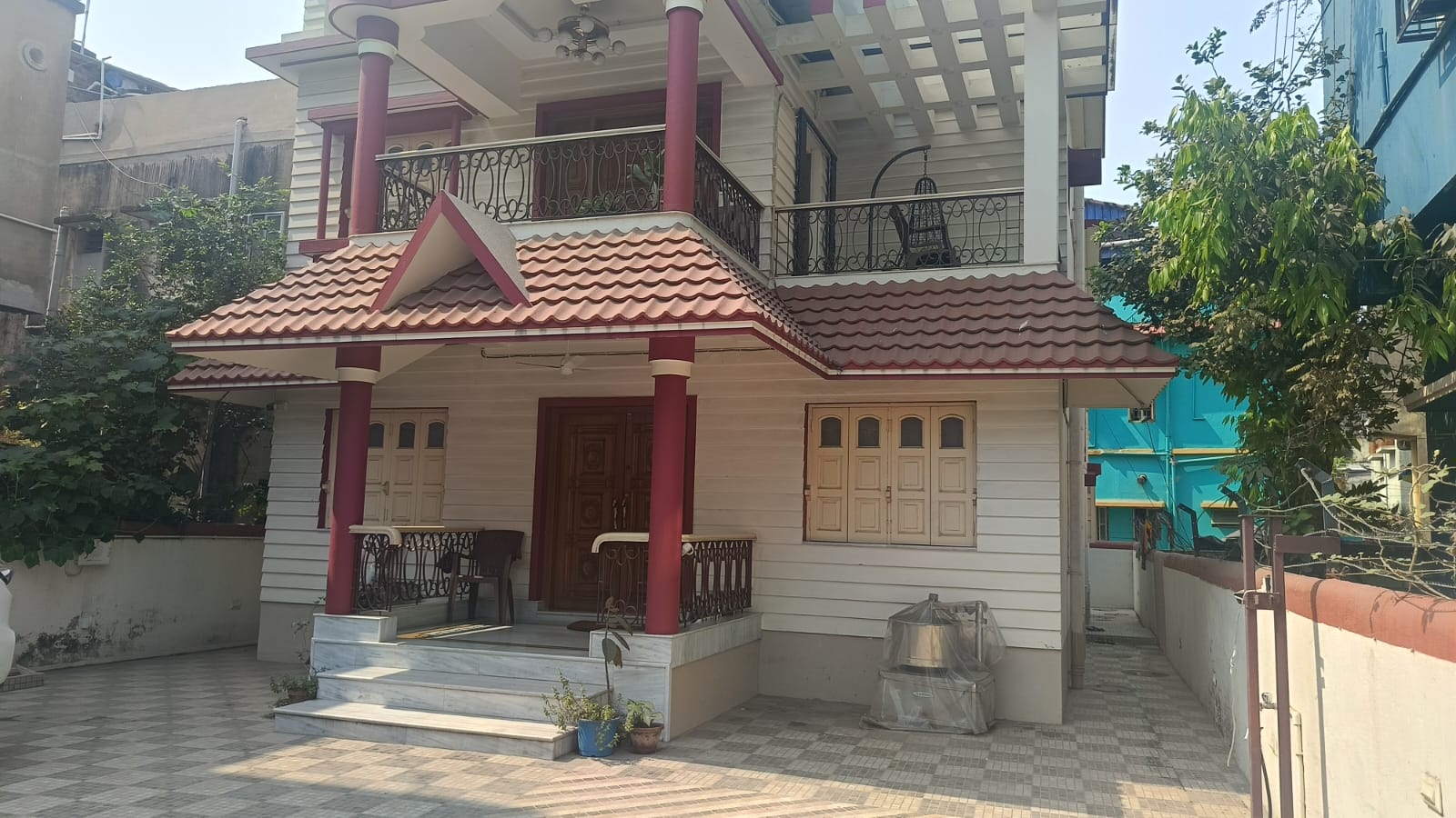 Behala B.G.Press,2storey House (BA149)