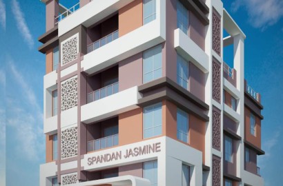 Ballygaunge,Dover Lane,Spandan Jasmine Apartment,1150sqft,3BHK (PA104)