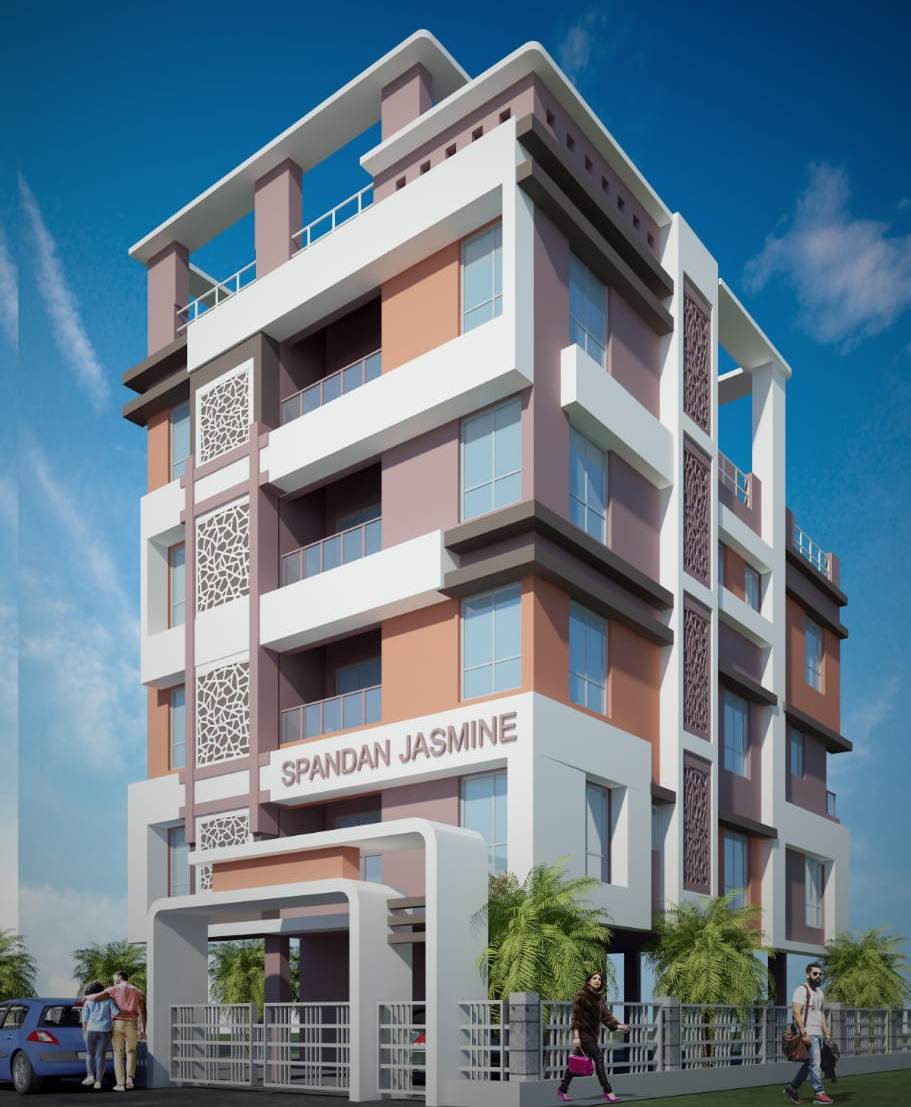 Ballygaunge,Dover Lane,Spandan Jasmine Apartment,1150sqft,3BHK (PA104)