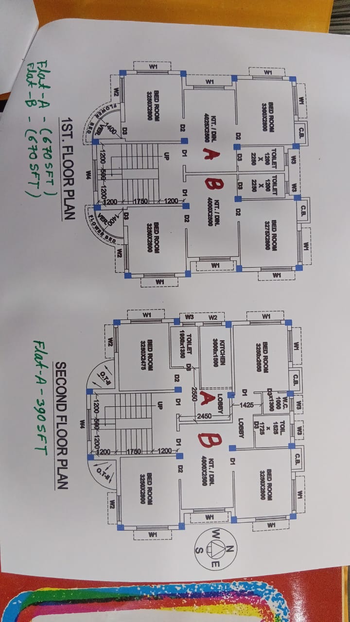 Behala Raidighi,Beni Master Lane,390sqft,1BHK (PA134)