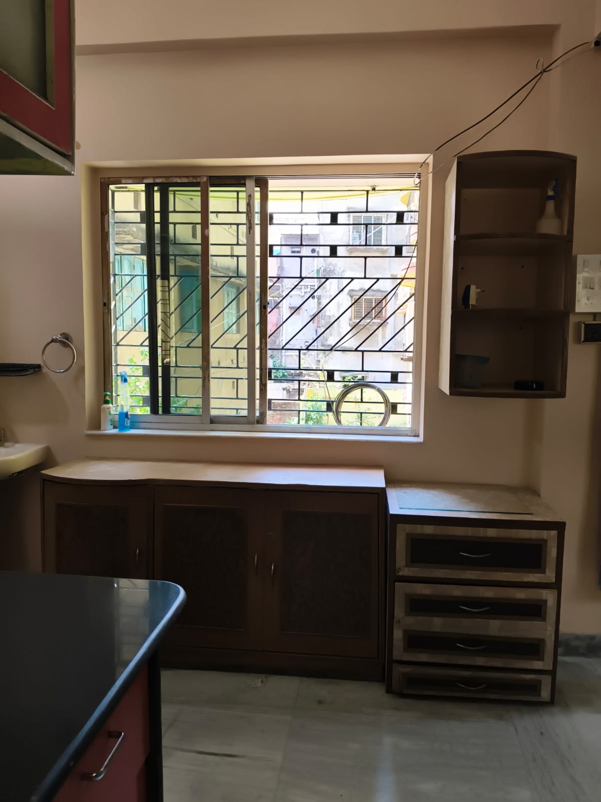 Garfa,Rajcon Enclave,1125sqft,3BHK Rent (OA485)