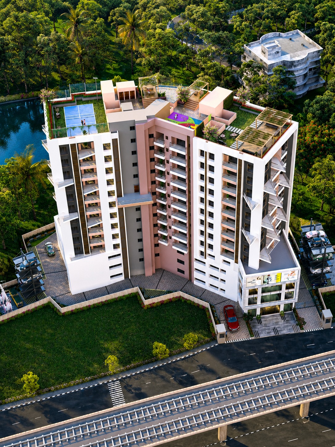 Behala Silpara,on D.H.Road,UST Skyview,2BHK 3BHK flat (PA304)