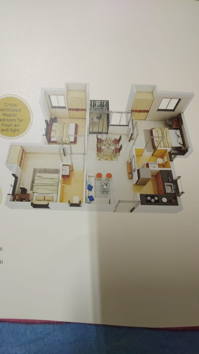 South 24Pgs District,Konchowki Bhasa,Solaris Joka,910sqft,3BHK (OA428)