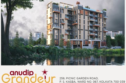 Kasba,Picnic Garden Road,Anudip Grandeur Apartment,3BHK (PA267)
