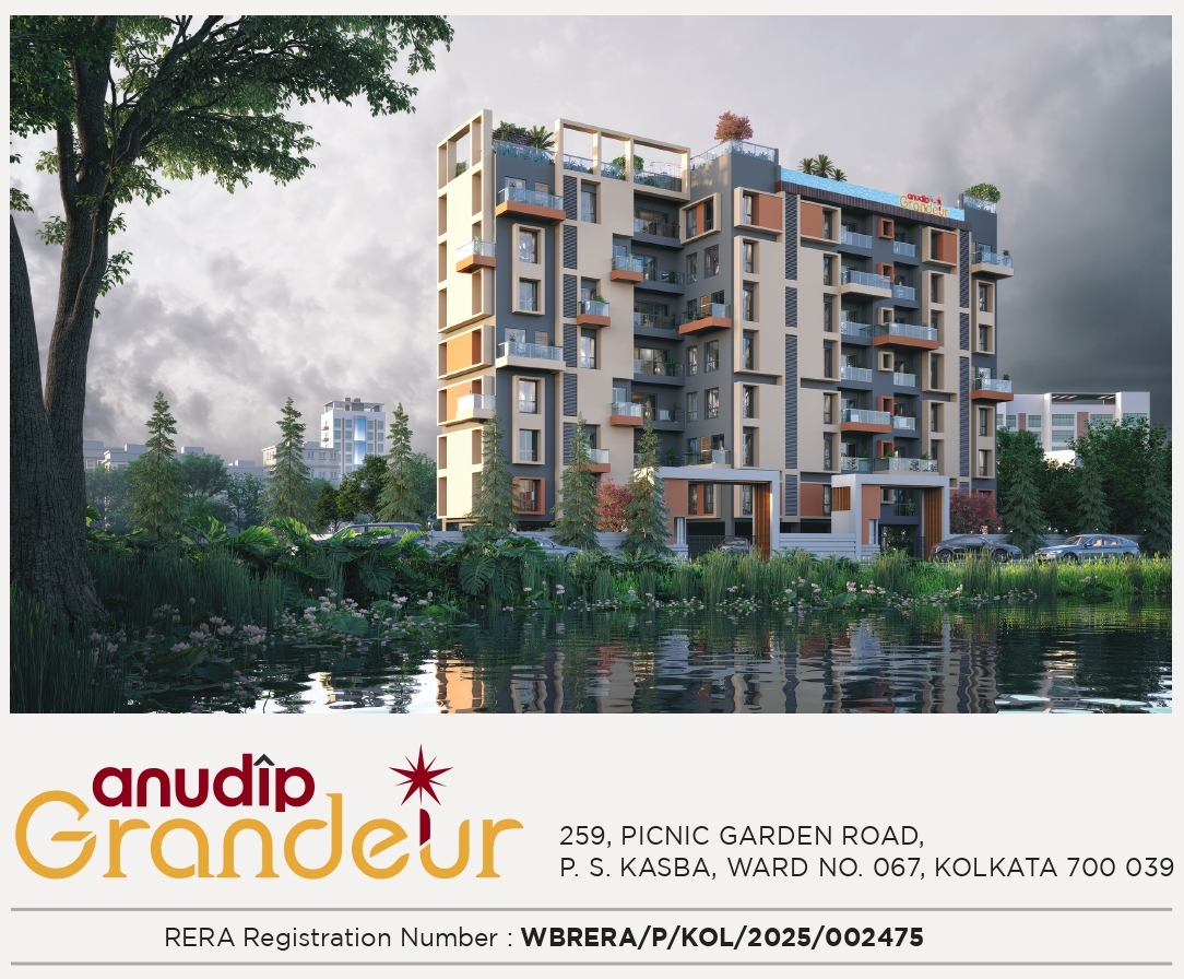 Kasba,Picnic Garden Road,Anudip Grandeur Apartment,3BHK (PA267)