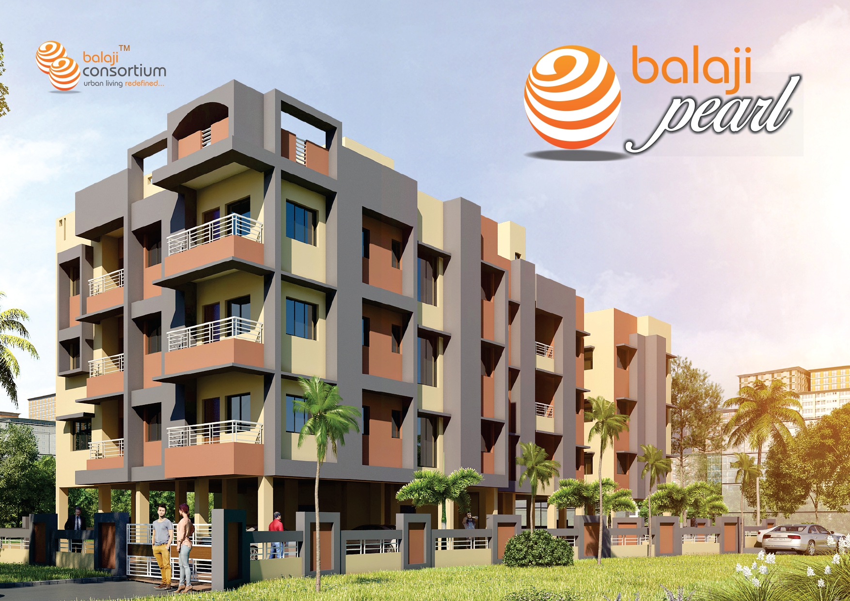 Behala Chowrasta East,Bharat fan stopage,Balaji Pearl Complex,2BHK (PA446)