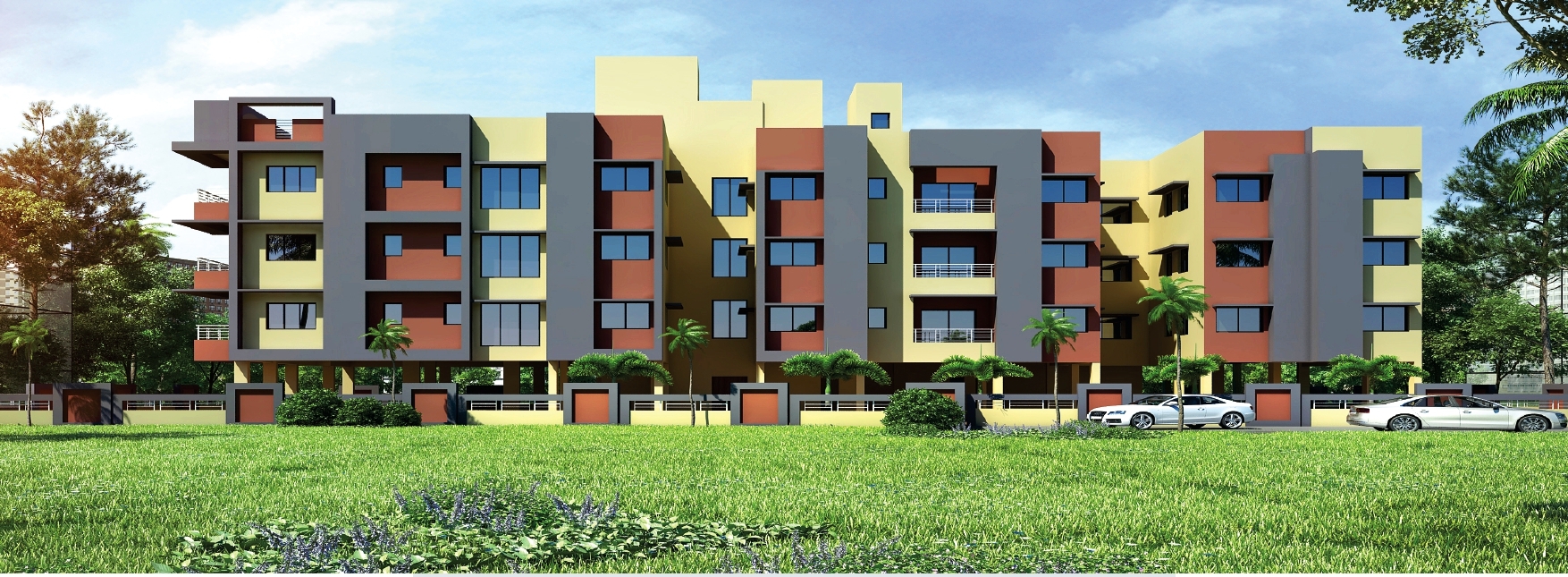 Behala Chowrasta East,Bharat fan stopage,Balaji Pearl Complex,2BHK (PA446)