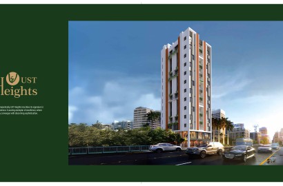 Behala Chowrasta East,Monmohan Park,UST Heights,3BHK (PA304)