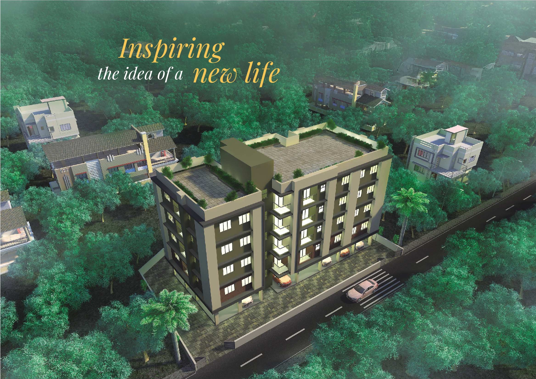 Behala Sakherbazar,Motilal Gupta Road,Krish Apartment,2BHK (PA100)