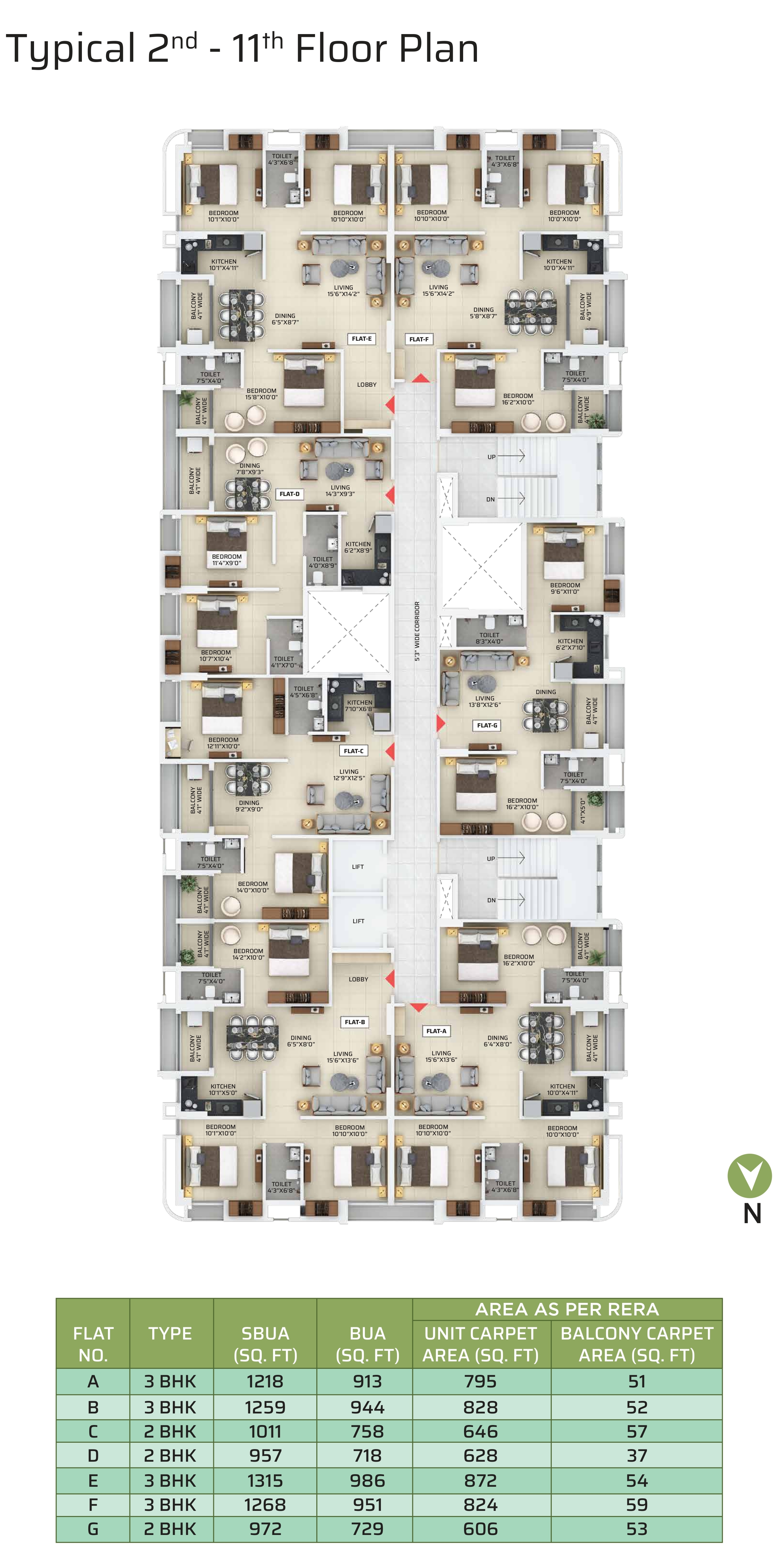 Behala Parnashree Hari Sabha,Bonomali Naskar Road,Martin Burn Rupsha Apartment,2BHK 3BHK (PA492)