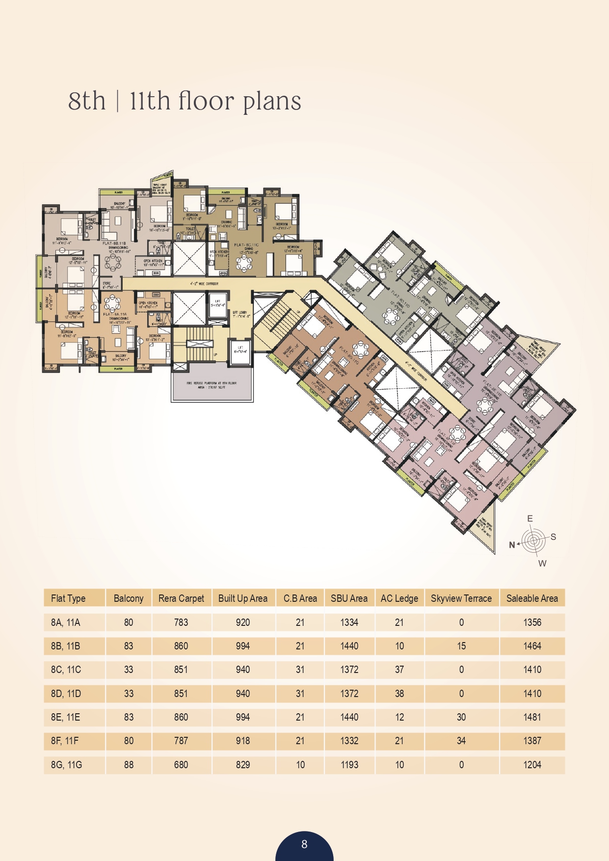 Behala Silpara,on D.H.Road,UST Skyview,2BHK 3BHK flat (PA304)