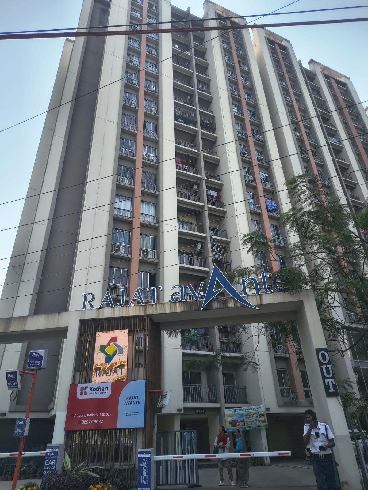 Joka,Rajat Avante Complex,1129sqft,3BHK Rent (OA453)